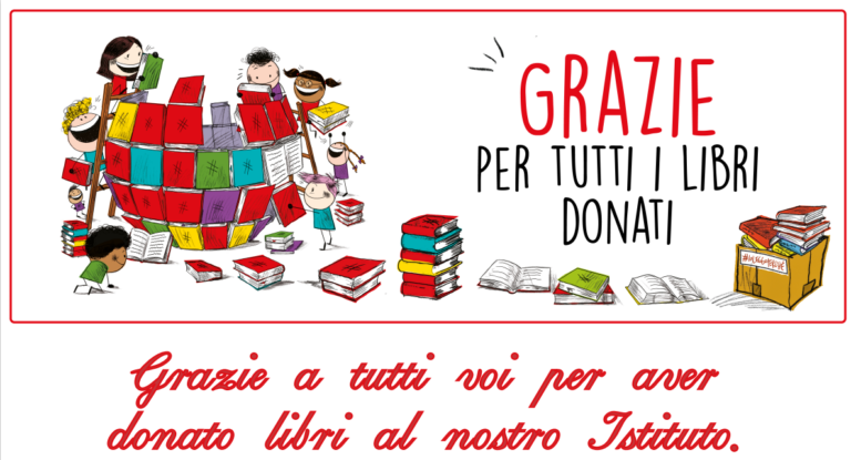 Iniziativa  “#ioleggoperché” – Lettera di ringraziamenti